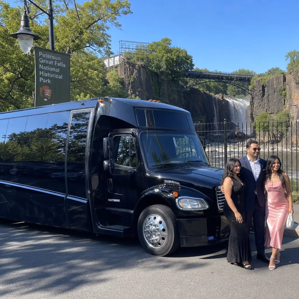 Rent a Bus to Paterson Great Falls National Historical Park
