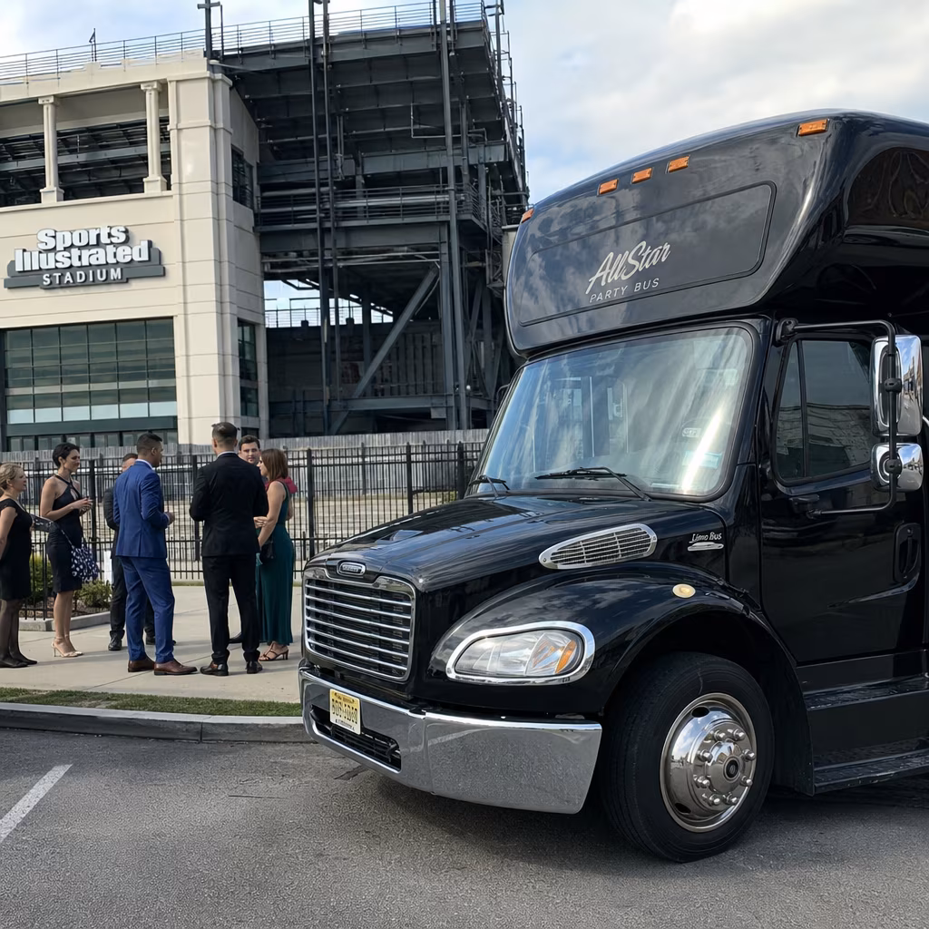 Rent a Bus to Sports Illustrated Stadium (Red Bull Arena)