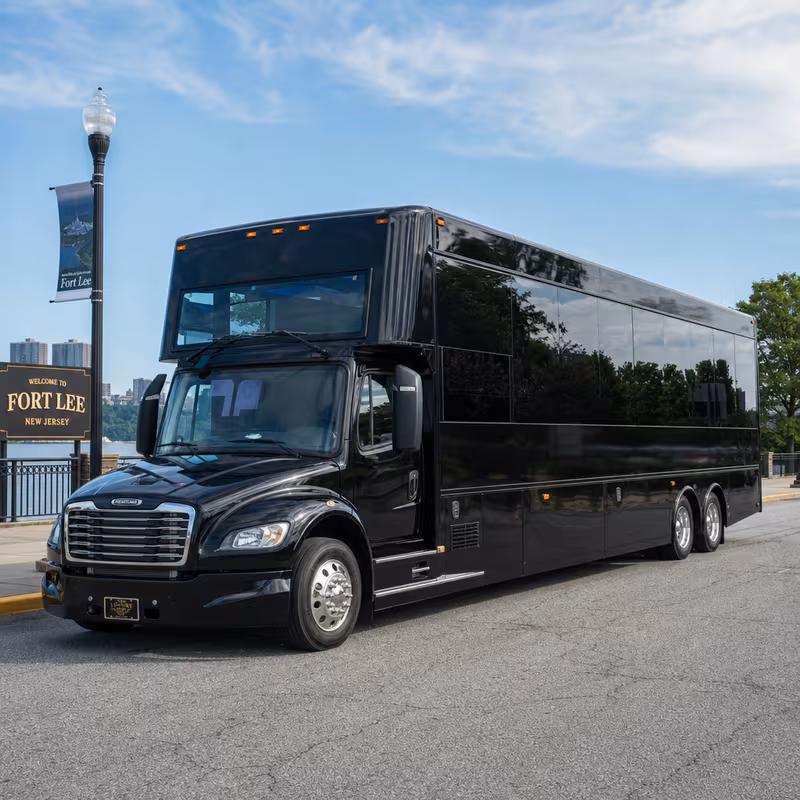 40 Passenger Party Bus Exterior