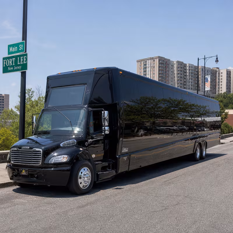 50 Passenger Party Bus Exterior
