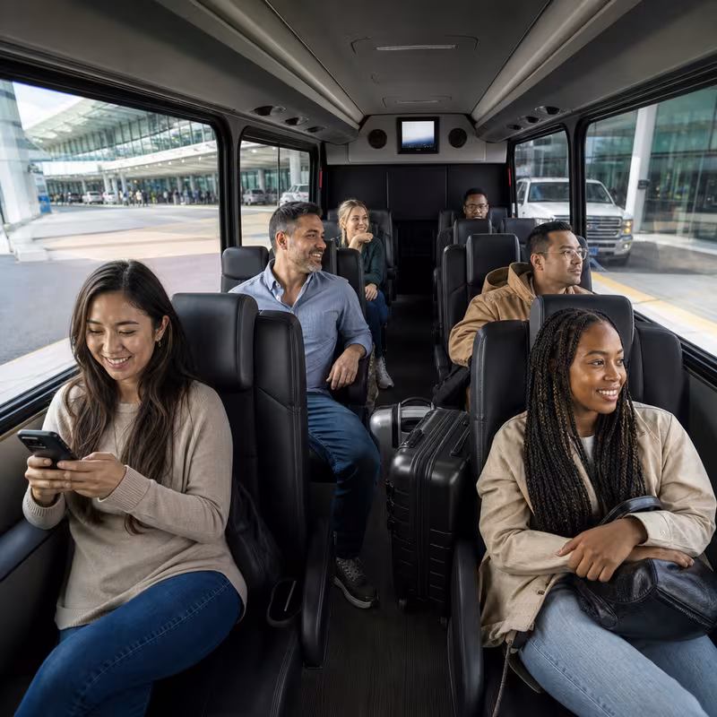 Fort Lee Airport Transportation fleet vehicle