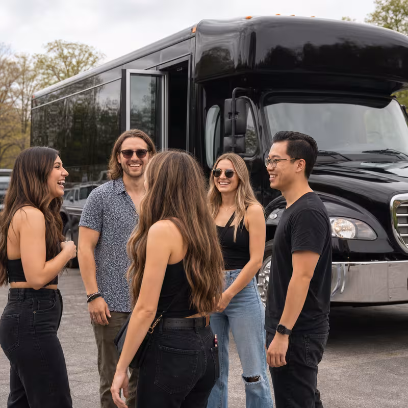Fort Lee Concert Transportation fleet vehicle