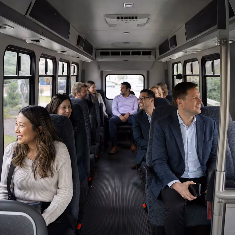 Black Mercedes Sprinter van staged for an Fort Lee Corporate Transportation group