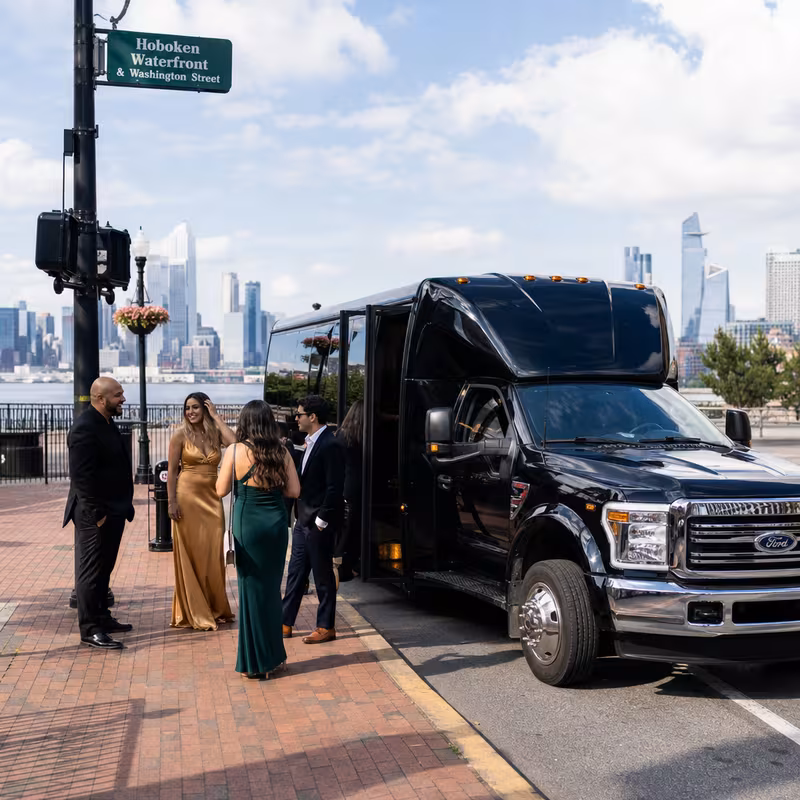 Hoboken Waterfront & Washington Street