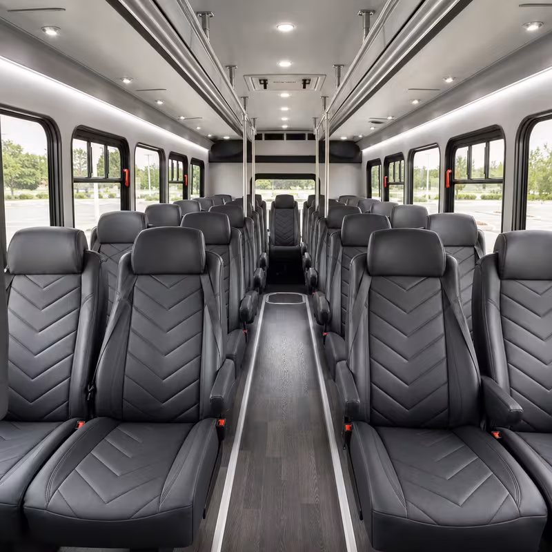 minibus interior