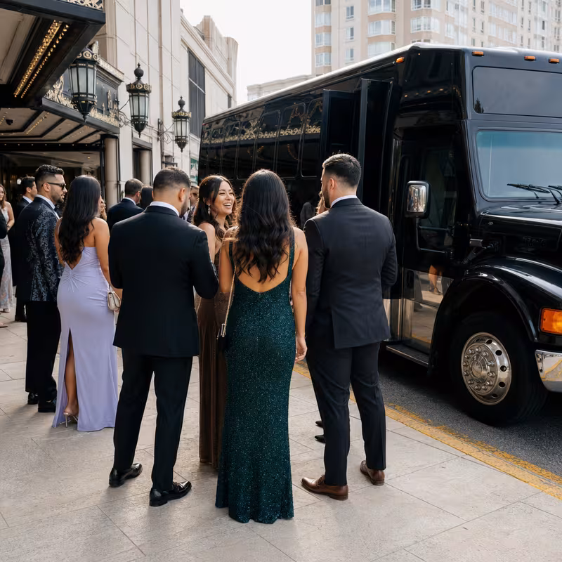 Private event transportation
