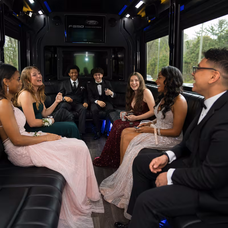 Fort Lee Prom & Homecoming Transportation fleet vehicle