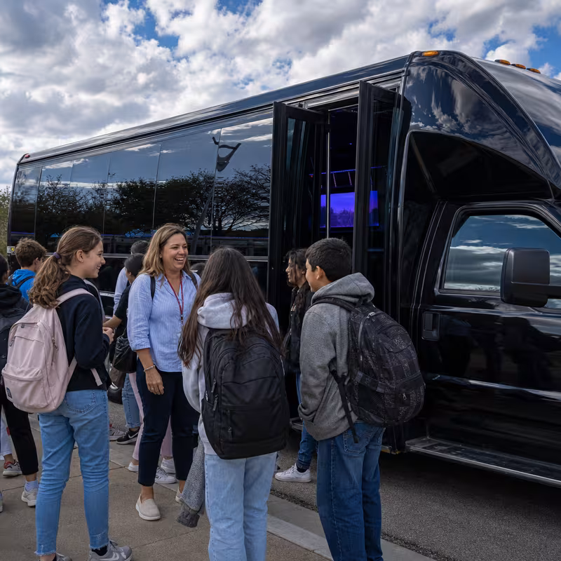 Fort Lee School Transportation fleet vehicle