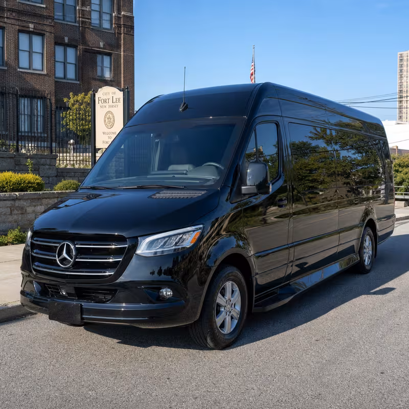 14 Passenger Sprinter Limo Exterior