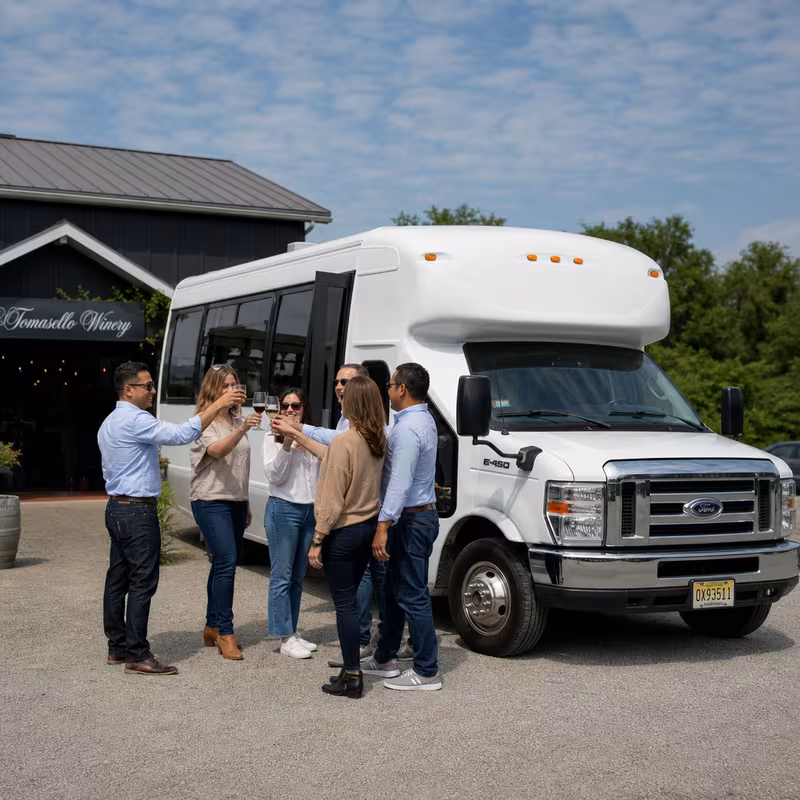 winery Brewery tour transportation