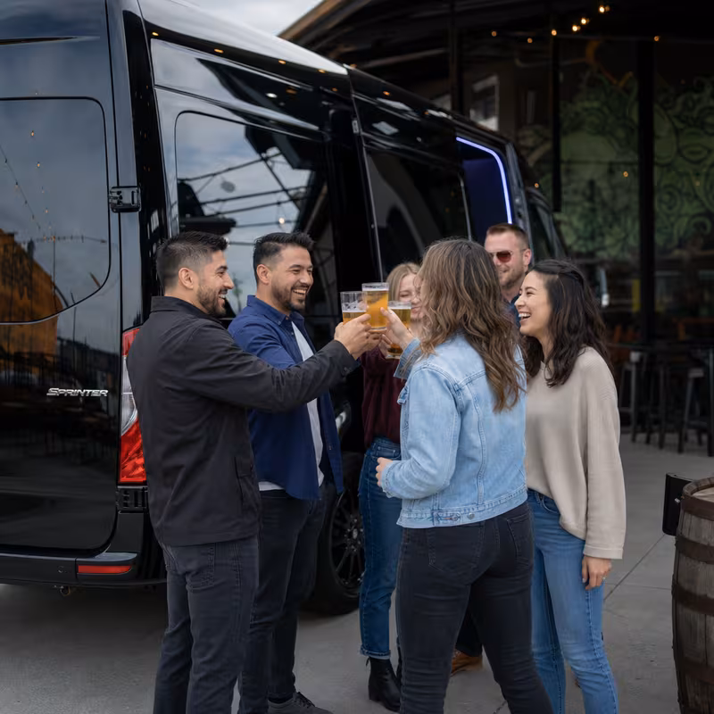 Fort Lee Winery & Brewery Tour Transportation fleet vehicle